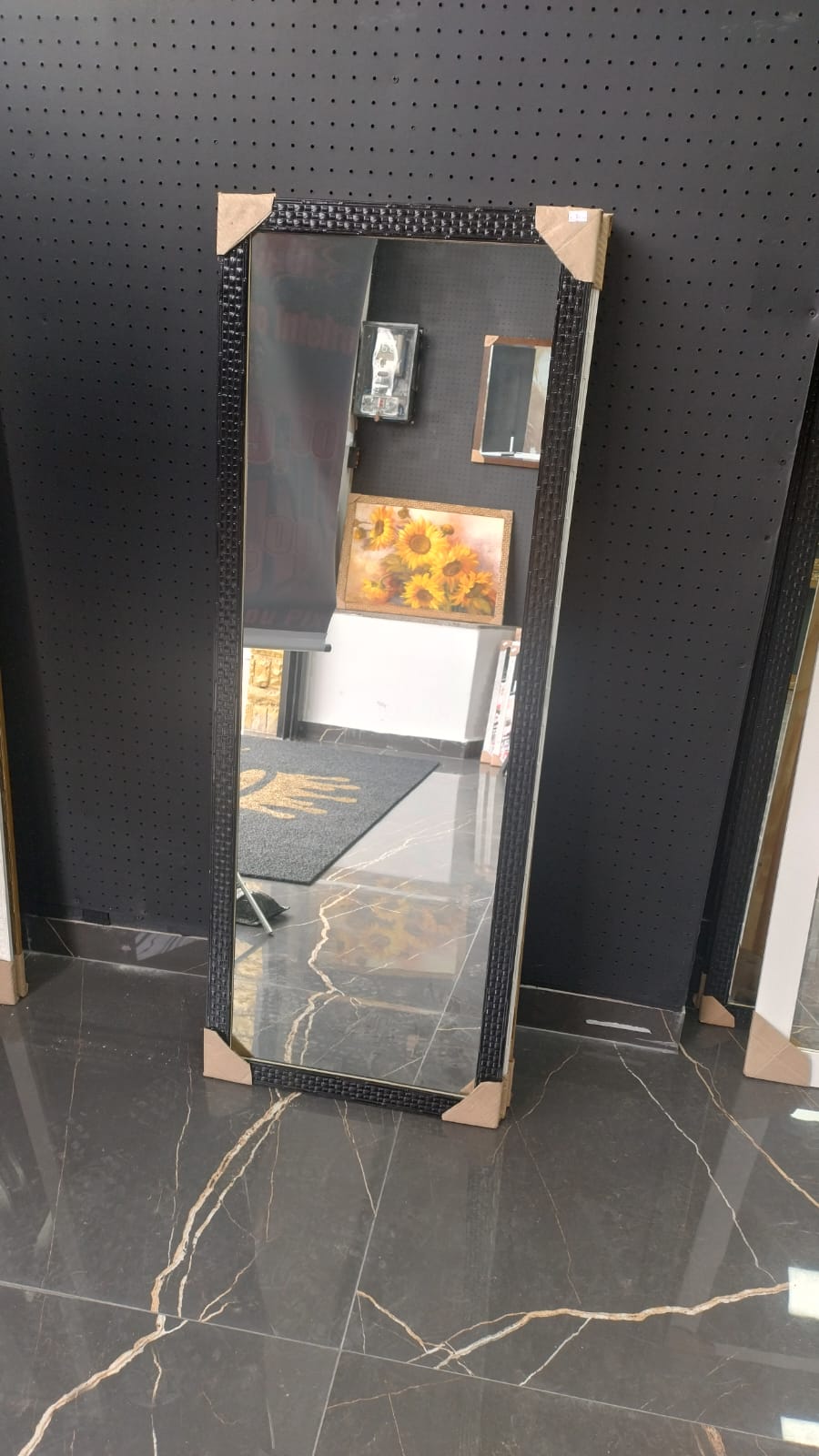 Espelho medida 127x47 preto
