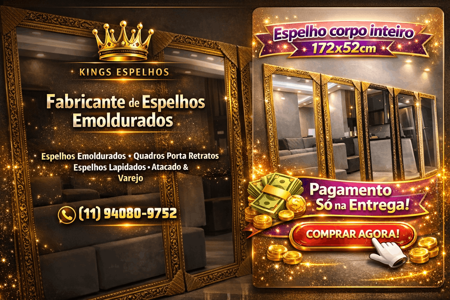 espelhos decorativos
